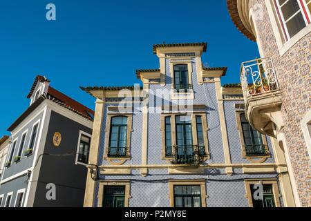 Il Portogallo, Regione centrale, Aveiro, la piccola Venezia del Portogallo Foto Stock