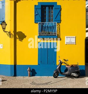 Il Portogallo, Regione centrale, Aveiro, la piccola Venezia del Portogallo Foto Stock