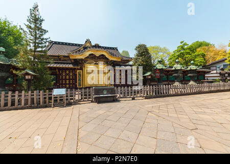 Autunno al Santuario Toshogu in Ueno, Taito-ku, Tokyo, Giappone Foto Stock