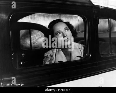 Pellicola originale titolo: 24 ORE DI UNA DONNA DI VITA. Titolo inglese: vicenda IN MONTE CARLO. Regista: VICTOR SAVILLE. Anno: 1952. Stelle: MERLE OBERON. Credit: Associated British foto / Album Foto Stock