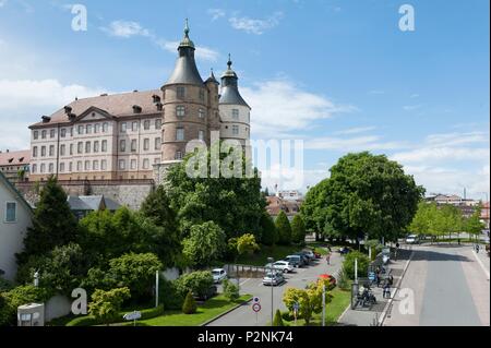 Francia, Doubs, Montbeliard Castello dei Duchi di Wurttemberg Foto Stock