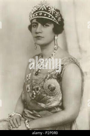 . Inglese: Regina Soraya Tarzi dell Afghanistan. circa 1928. Unknown 73 Regina Soraya dell'Afghanistan Foto Stock