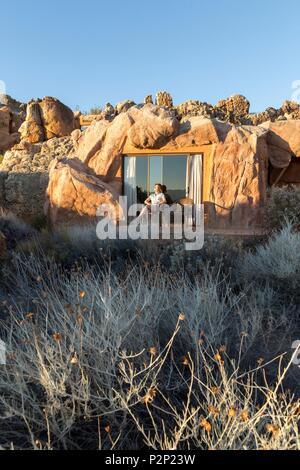 Sud Africa, Western Cape, Kagga Kamma Riserva Naturale nel massiccio del Cederberg Foto Stock