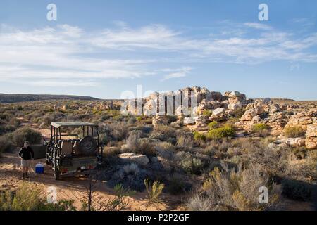 Sud Africa, Western Cape, Kagga Kamma Riserva Naturale nel massiccio del Cederberg Foto Stock