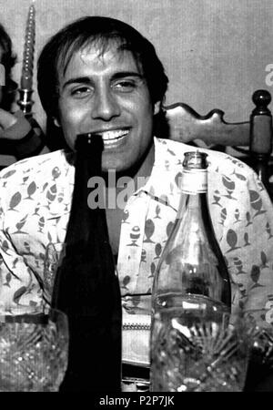 . Cantante Italiano Adriano Celentano a casa sua . Maggio 1972. 4 sconosciuto Adriano Celentano 72 Foto Stock