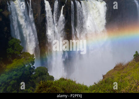 Victoria Falls, Zimbabwe Foto Stock