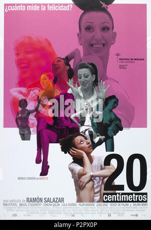 Pellicola originale titolo: 20 CENTIMETROS. Titolo inglese: 20 CENTIMETROS. Regista: RAMON SALAZAR. Anno: 2005. Credito: ALIGATOR PRODUCCIONES / Album Foto Stock