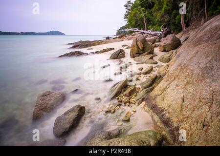 Thailandia, provincia di Satun, Tarutao National Marine Park, Ko Adang isola Foto Stock