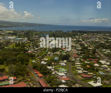 Pahoa, Hawaii, Stati Uniti d'America. Il 6 giugno, 2018. Tutte le cose in Hilo continuare come al solito mentre il lower east Zona di rift eruzione continua il Mercoledì, Giugno 6, 2018 in Pahoa, Hawaii. Foto di L.E. Baskow/LeftEyeImages Credito: L.E. Baskow/ZUMA filo/Alamy Live News Foto Stock