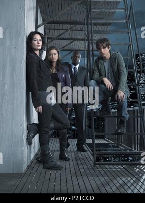 Pellicola originale titolo: TERMINATOR: Sarah Connor Chronicles-TV. Titolo inglese: TERMINATOR: Sarah Connor Chronicles-TV. Anno: 2008. Stelle: Richard T. JONES; LENA HEADEY; estate Glau; THOMAS DEKKER. Credito: Bartleby Azienda/c-2 Foto/Warner Bros Televisione / Album Foto Stock