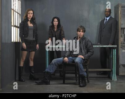 Pellicola originale titolo: TERMINATOR: Sarah Connor Chronicles-TV. Titolo inglese: TERMINATOR: Sarah Connor Chronicles-TV. Anno: 2008. Stelle: Richard T. JONES; LENA HEADEY; estate Glau; THOMAS DEKKER. Credito: Bartleby Azienda/c-2 Foto/Warner Bros Televisione / Album Foto Stock