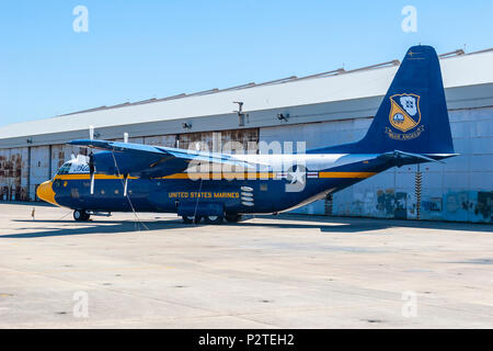 Naval Air Museum di Pensacola, Florida - casa dei Blue Angels Foto Stock