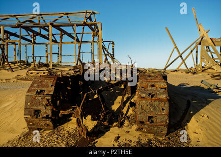 La Namibia miniere di diamanti - Grillenburger Foto Stock