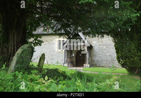 St Thomas a Becket Church, Huntington, Herefordshire, Inghilterra, Regno Unito Foto Stock