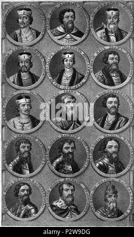 003 Storia della Russia da William Tooke Foto Stock