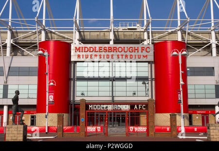 Riverside Stadium, Middlesbrough Foto Stock