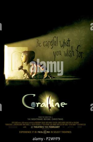 Pellicola originale titolo: CORALINE. Titolo inglese: CORALINE. Regista: HENRY SELICK. Anno: 2009. Credito: LAIKA ENTERTAINMENT / Album Foto Stock