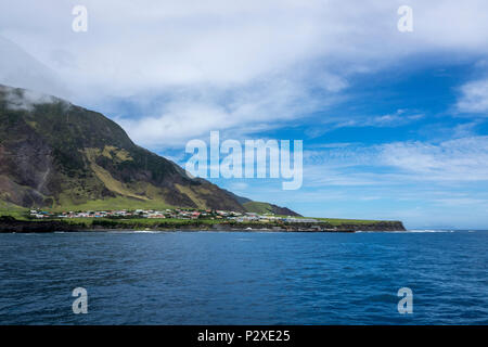 Tristan da Cunha, i territori britannici d'Oltremare, Sud Atlantico Foto Stock