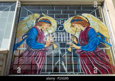 Angeli di musica Lyme Regis UK Foto Stock