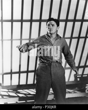 Pellicola originale titolo: castello sull'Hudson. Titolo inglese: castello sull'Hudson. Regista: Anatole Litvak. Anno: 1940. Stelle: John Garfield. Credito: WARNER BROTHERS / Album Foto Stock