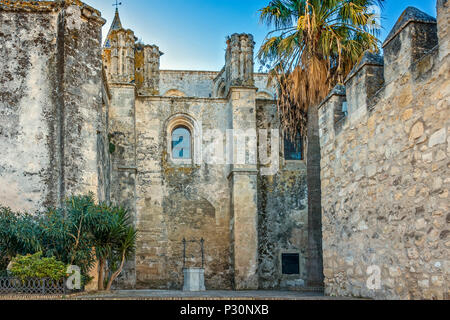 Della città murata di Vejer de la Frontera, Andalusia, Spagna Foto Stock