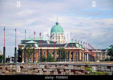 Palazzo Reale sulla Collina del Castello di Buda, Budapest, Ungheria, Budapest, Europa Foto Stock