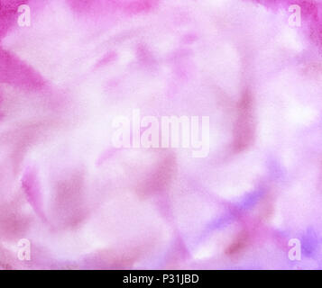 Abstract acquerello rosa background e texture. Foto Stock