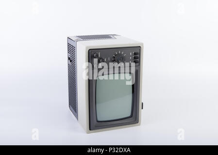 Il Vintage TV portatile Foto Stock