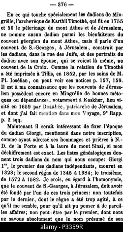 08.Mlanges asiatiques tirs du Bulletin de l'Acadmie impriale des sciences de San-Ptersbourg. p.376 Foto Stock