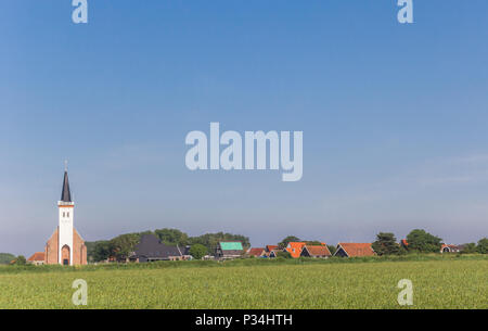 Den Hoorn villaggio sull'isola di Texel in Olanda Foto Stock