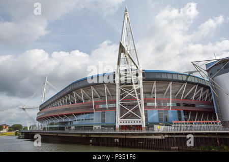 Principality Stadium, Cardiff, Galles Foto Stock