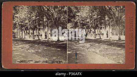 . Clarendon Hotel Park, Saratoga, N.Y. Titolo alternativo: Saratoga Springs, N.Y. Pubblicato: ca. 1870. Copertura: [1865?-1880?]. Elemento digitale pubblicata 12-1-2005; aggiornato 2-11-2009. 68 Clarendon Hotel Park, Saratoga, N.Y, da Robert N. Dennis raccolta di vista stereoscopica 3 Foto Stock