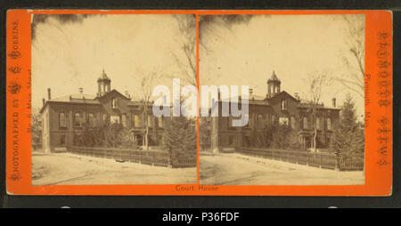 . Casa Corte. Titolo alternativo: Plymouth viste. Copertura: 1865?-1905?. Fonte Imprint: 1865?-1905?. Elemento digitale pubblicata 9-15-2005; aggiornato 2-12-2009. 78 Casa Corte, da William S. Robbins &AMP; Co. Foto Stock