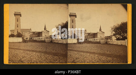 . [Vista courthouse.] San Jose, California . Creato: 1868-1885. Copertura: 1868-1885. Elemento digitale pubblicata 6-15-2005; aggiornato 2-12-2009. 9 (vista di courthouse.) San Jose, California, da Robert N. Dennis raccolta di vista stereoscopica Foto Stock