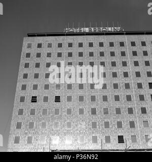 Berlino, REPUBBLICA DEMOCRATICA TEDESCA, l'Hotel Berolina in Karl-Marx-Allee Foto Stock