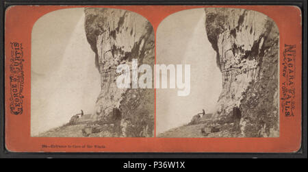 96 ingresso alla Caverna dei Venti, da Curtis, George E., d. 1910 8 Foto Stock