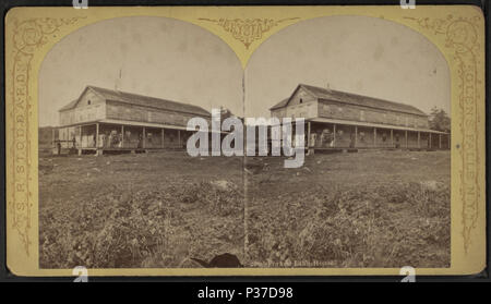 . A forcella casa sul lago. Creato: ca. 1885. Copertura: 1860?-1885?. Fonte impronta: 1860?-1885?. Elemento digitale pubblicata 2-16-2006; aggiornato 4-23-2009. 108 biforcato Lake House, da Stoddard, Seneca Ray, 1844-1917 , 1844-1917 Foto Stock