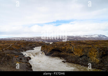 Godafoss, Islanda Foto Stock