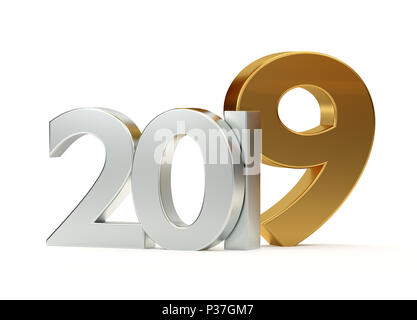 2019 Rendering 3D Foto Stock