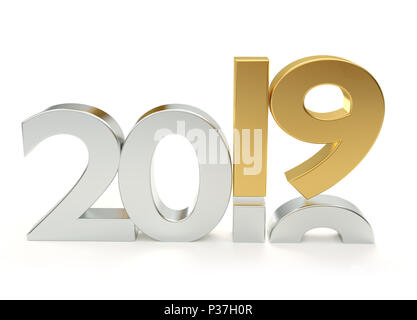 2019 Rendering 3D Foto Stock