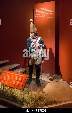 Museo della Rivoluzione Americana di Philadelphia PA Foto Stock