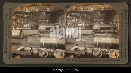 . Vista generale del negozio di formatura, locomotiva Baldwin funziona, Philadelphia, Pa., U.S.A. Copertura: 1860?-1920?. Fonte impronta: 1860?-1920?. Elemento digitale pubblicata da 9-30 -2005; aggiornato 2-13-2009. 121 Vista generale del negozio di formatura, locomotiva Baldwin funziona, Philadelphia, Pa., U.S.A, da Robert N. Dennis raccolta di vista stereoscopica Foto Stock