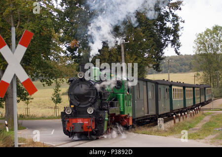 Göhren, Germania, infuria la Roland sulla penisola Moenchgut Foto Stock