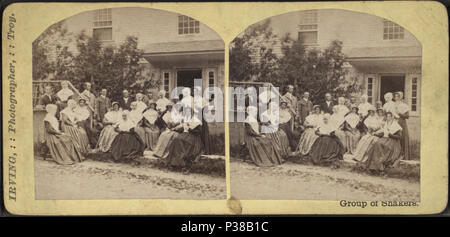 . Gruppo di dispositivi scuotitori. Creato: ca. 1880. Copertura: [1860?-1910?]. Impronta di origine: [1868?-1910?]. Elemento digitale pubblicata 4-12-2006; aggiornato 2-11-2009. 134 Gruppo di Shaker, da Irving, James E., 1818-1901 3 Foto Stock