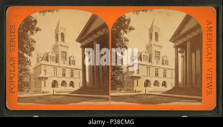 . Hampden County Court House--prima chiesa sulla destra. Titolo alternativo: American viste. Popolare serie. Copertura: 1865?-1885?. Fonte Imprint: 1865?-1885?. Elemento digitale pubblicata 9-15-2005; aggiornato 2-13-2009. 136 Hampden County Court House--prima chiesa sulla destra, da E. &AMP; H.T. Anthony (Azienda) 2 Foto Stock