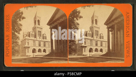 . Hampden County Court House--prima chiesa sulla destra. Titolo alternativo: American viste. Popolare serie. Copertura: 1865?-1885?. Fonte Imprint: 1865?-1885?. Elemento digitale pubblicata 9-15-2005; aggiornato 2-13-2009. 136 Hampden County Court House--prima chiesa sulla destra, da E. &AMP; H.T. Anthony (Azienda) Foto Stock