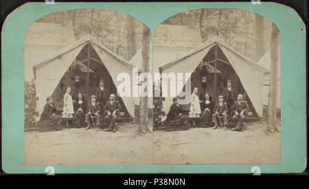 138 Hepworths tenda, Trenton Campeggio, da Doonan &AMP; Co. Foto Stock