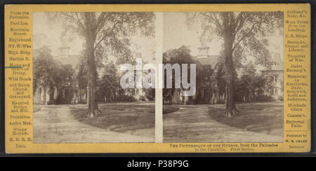 141 La casa e la tomba di Irving, da Chase, W. M. (William M.), 1818 - 9-1905 Foto Stock