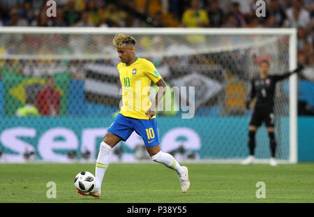 Rostov, Russia. 17 Giugno, 2018. Brasile vs svizzera - Neymar do Brasil durante il match tra il Brasile e la Svizzera valida per il 2018 Coppa del Mondo svoltasi a Rostov Arena di Rostov-on-Don, in Russia. (Foto: Rodolfo Buhrer/La/Imagem Fotoarena) Credito: Foto Arena LTDA/Alamy Live News Foto Stock