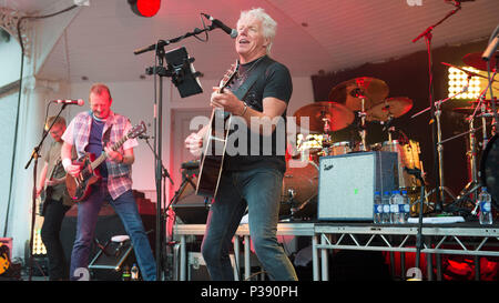 Glasgow, Regno Unito. Xvii Jun, 2018. Grande Paese in concerto al Kelvingrove Bandstand di Glasgow, Gran Bretagna 17 giugno 2018 Credit: Musica Westy Tog/Alamy Live News Foto Stock